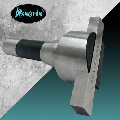 2" Inch (50 mm) Head Diameter Fly Cutter for Milling & Lathe Machine with HSS Tool Bit, R8 Shank (7/16" Drawbar)