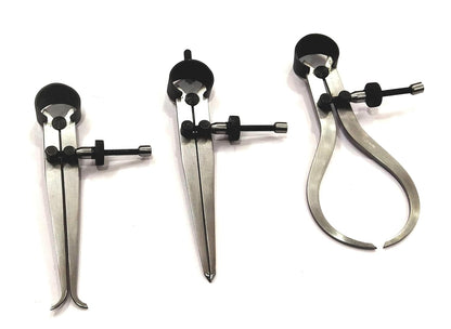 QUALITY SPRING CALIPERS- MEASURING ENGINEERING WORKSHOP HAND TOOLSom (4"/ 100 MM- DIVIDER, INSIDE & OUTSIDE CALIPER SET)