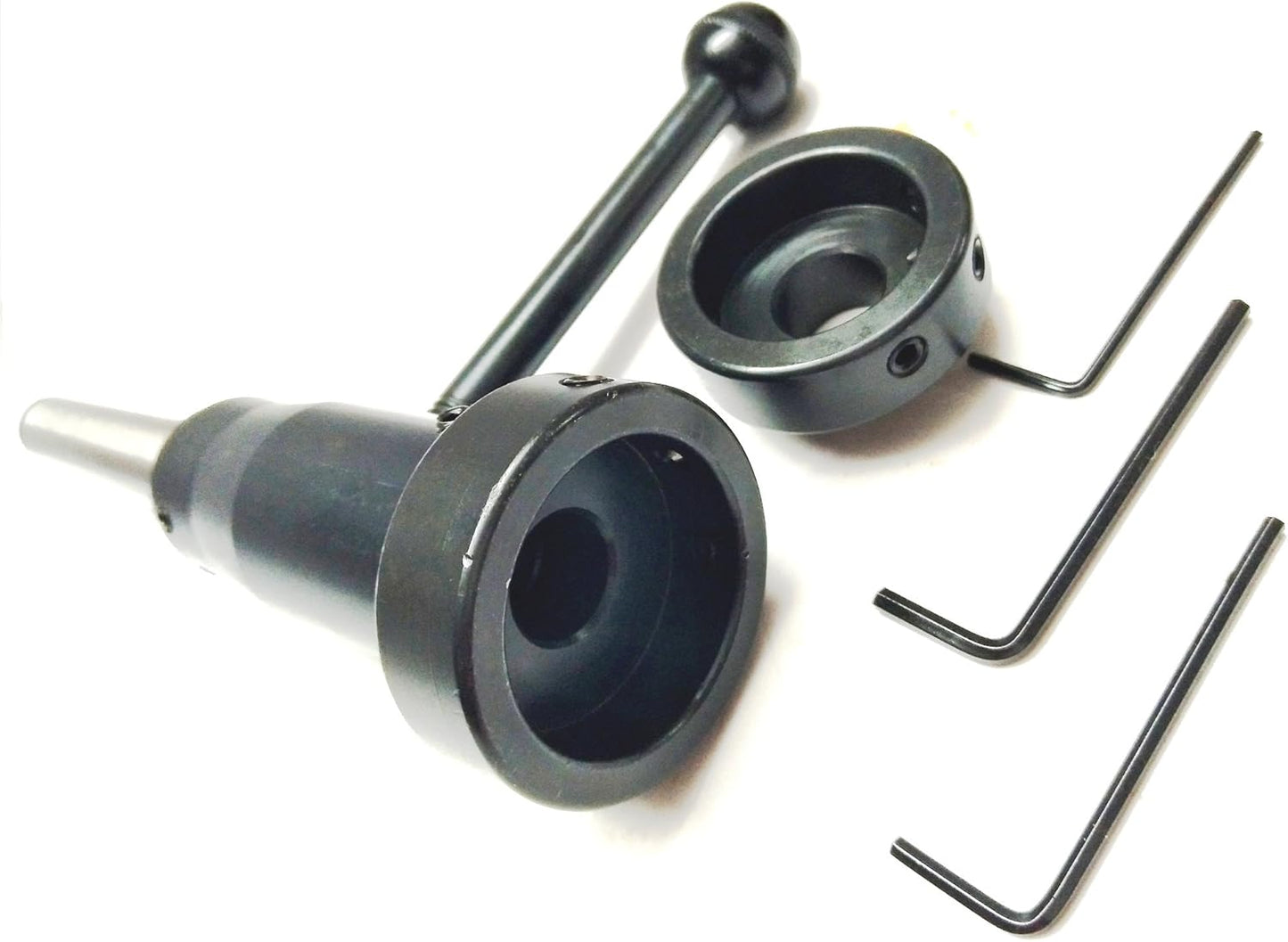Lathe Tailstock Die Holder Attachment in 2MT Shank - Multiple Die Sizes 13/16", 1", 1-5/16", 1-1/2"