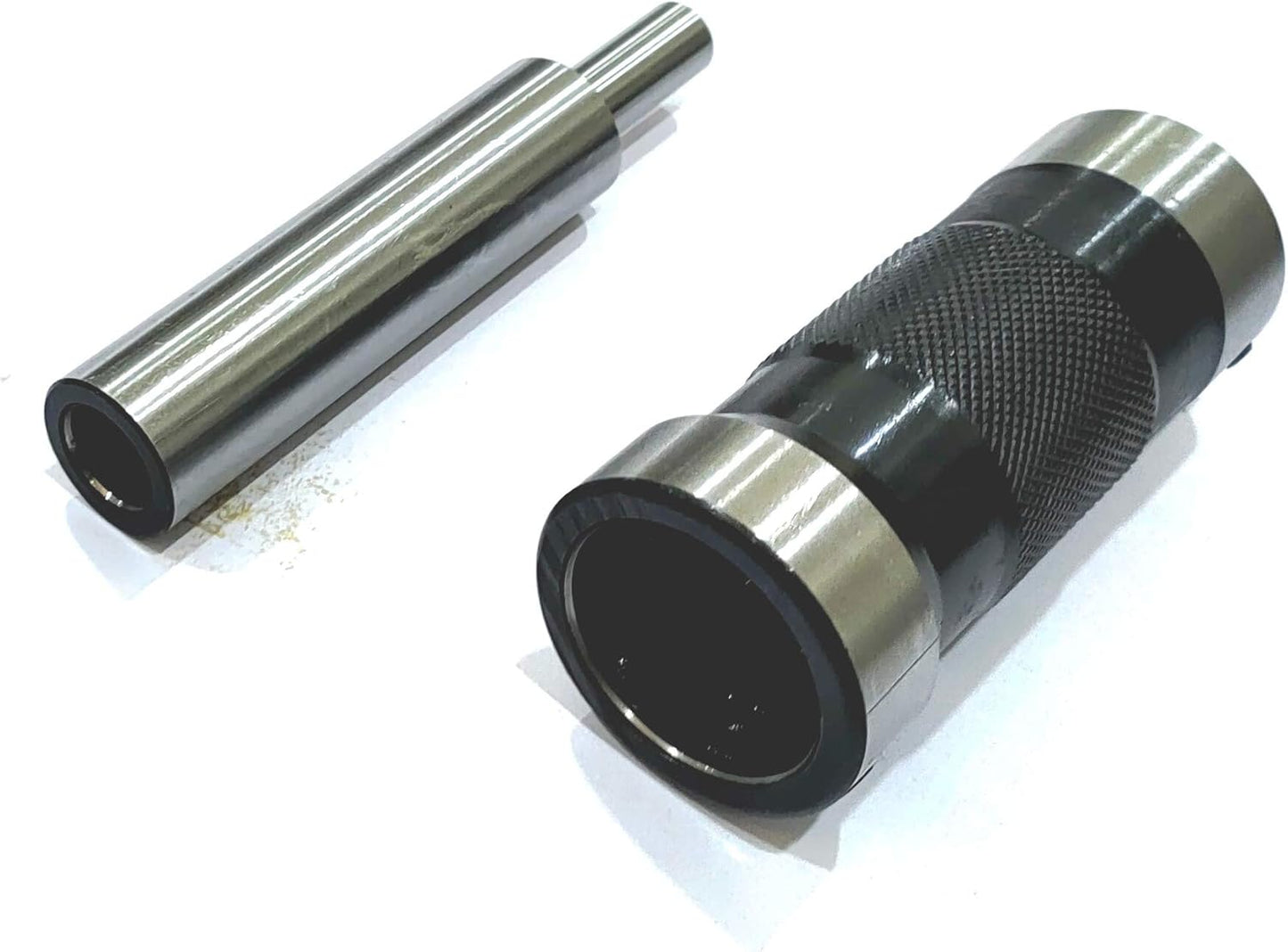 Straight Shank 3/8"- Lathe Tailstock Threading Die Holder (Imperial (Holds 13/16" & 1" OD Dies))