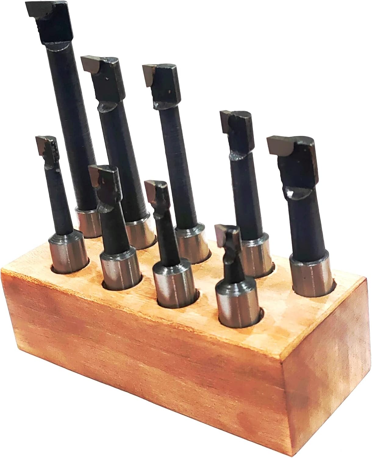Assorts' Quality Boring Head 2" Inches for Milling & Lathe Machine (ONLY 9 PCS CARBIDE SET (NO BORING HEAD))
