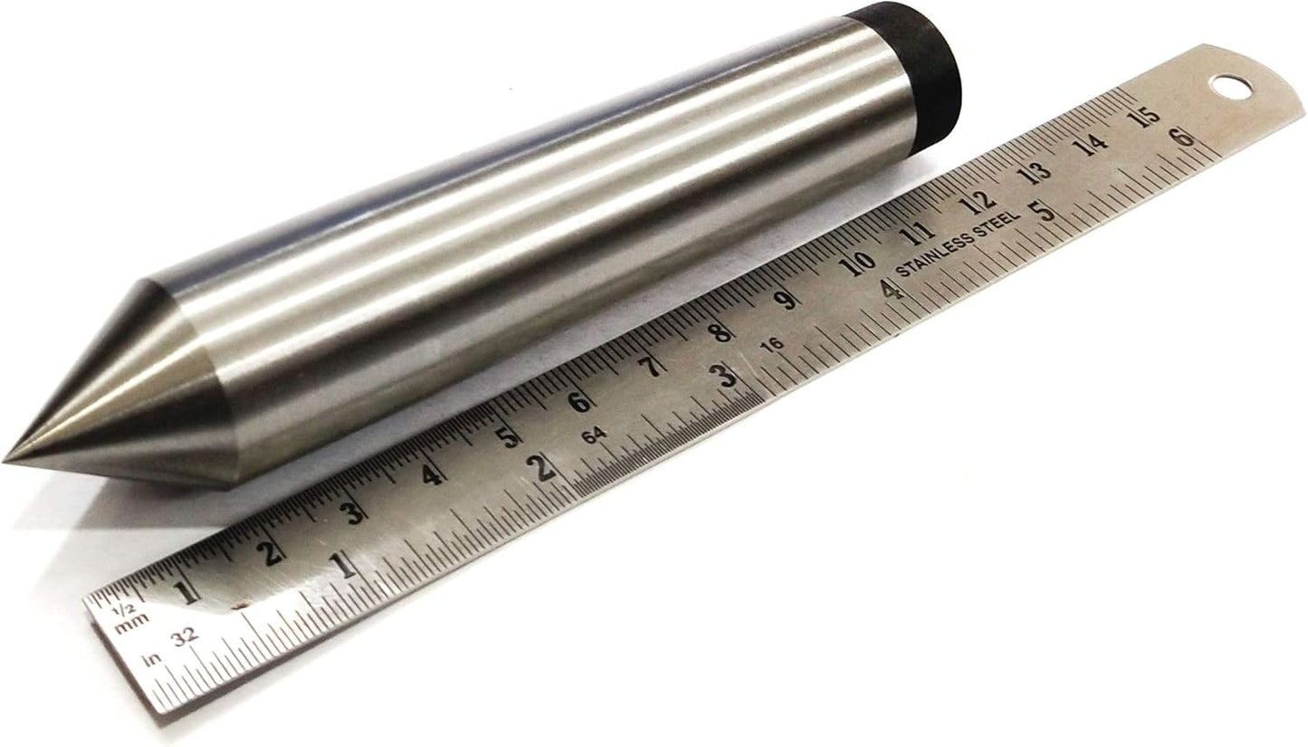 MT3 Morse Taper Dead Center – 60 Degree Point, Precision Tool for CNC Milling and Lathes