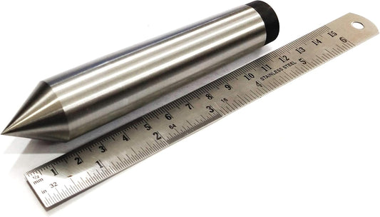 MT3 Morse Taper Dead Center – 60 Degree Point, Precision Tool for CNC Milling and Lathes