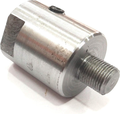 Lathe Spindle Adapter Connects 3/4" x 16 TPI Machine Spindle to M12 x 1 Threaded Chucks (ADAPTOR WITH 50 MM 3 JAW SELF CENTERING CHUCK)