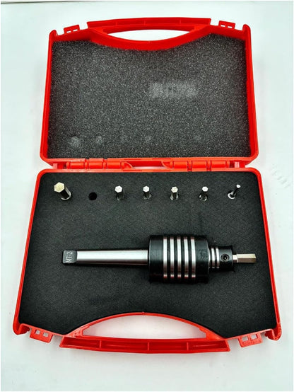 Assorts Lathe's High-Precision Live Revolving Center with MT-2 Shank Teng Style, Featuring Hex Tool and High-Speed Steel (HSS) Rotary Broach, Offers Precision Metalworking Operations