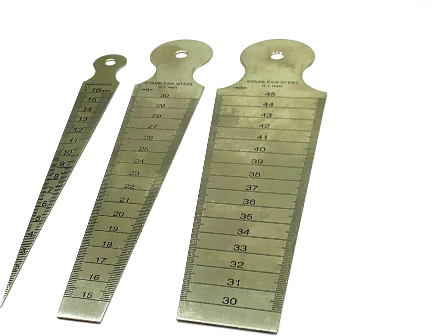Stainless Steel Measuring Tools (Set of 3 x Bore Gauges)