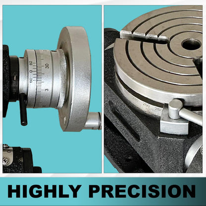 Rotary Table (HV6-3 Slots (6"-150 mm) Tilting)