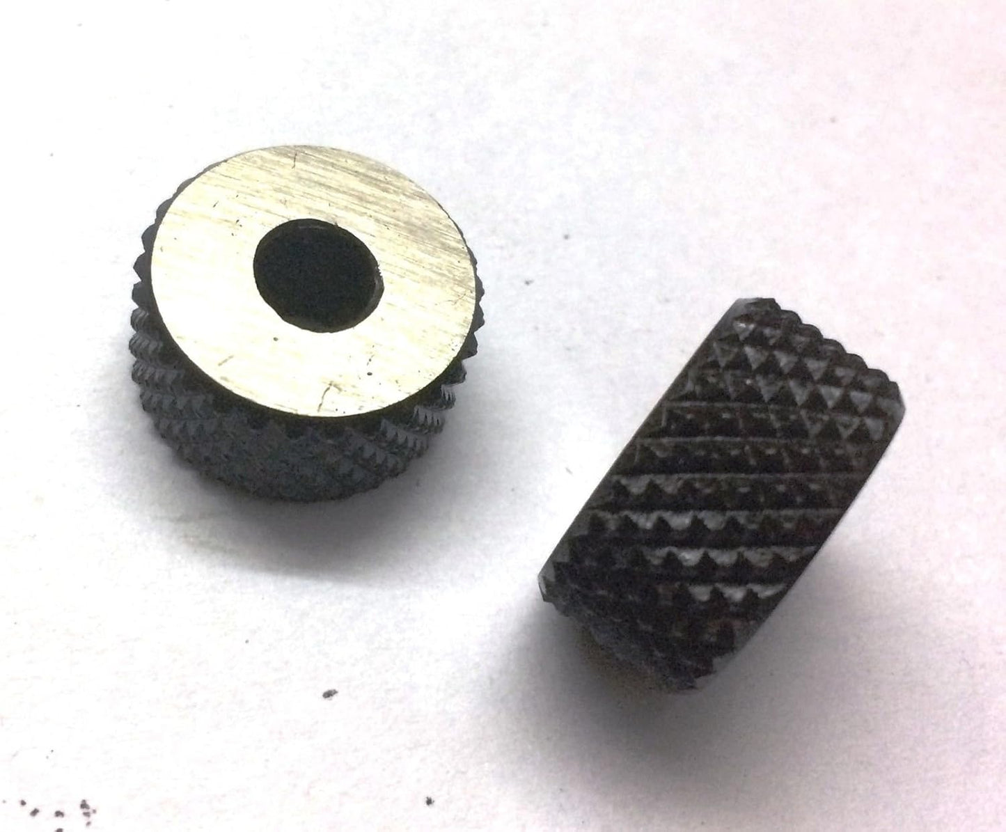 Set of 2 Pcs(1 Pair) Diamond Coarse Knurl Texture for Knurling tool
