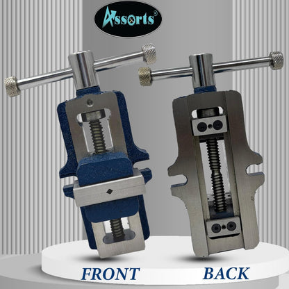 QUALITY SELF CENTERING VICE VISE-ENGINEERING TOOLS -FIXED BASED-RIGID & TOUGH QUALITY