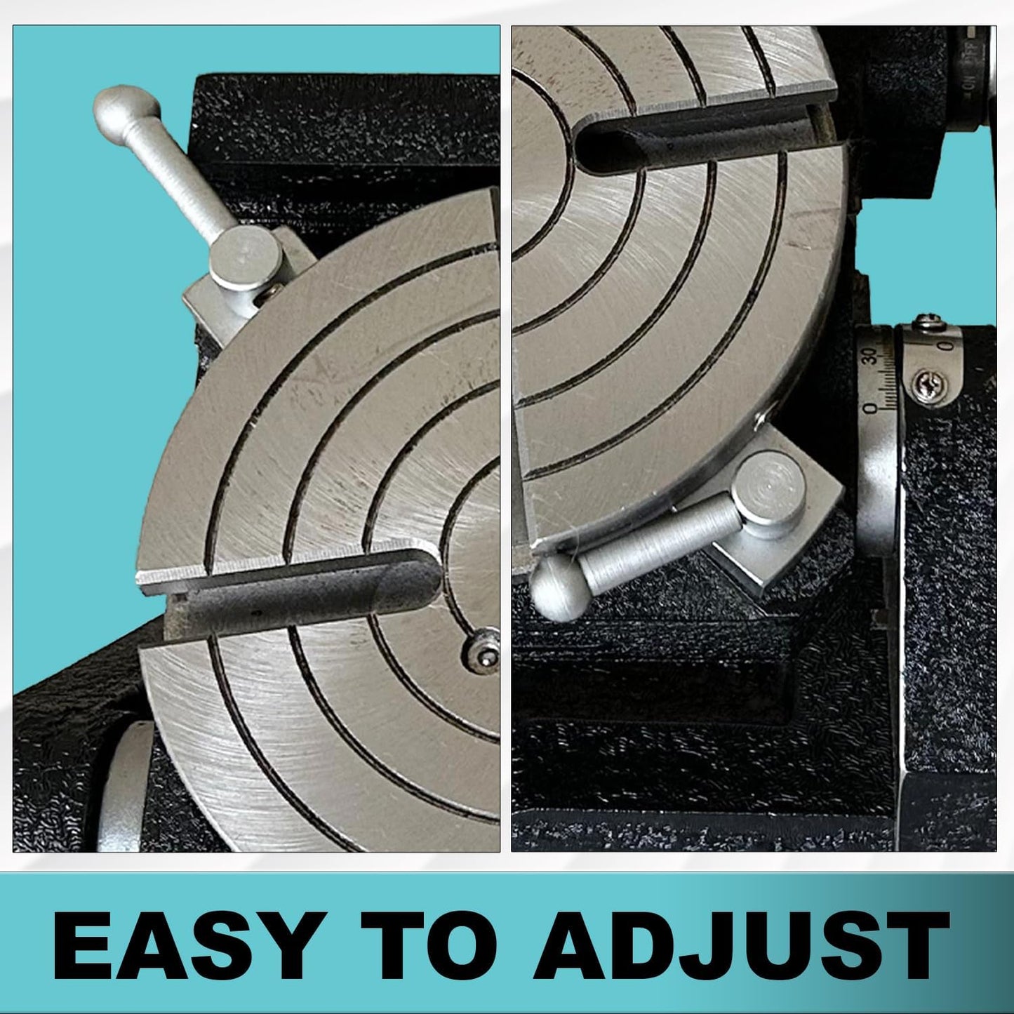 Brand New HV6 Rotary Table Milling Indexing Kit (3 slot)