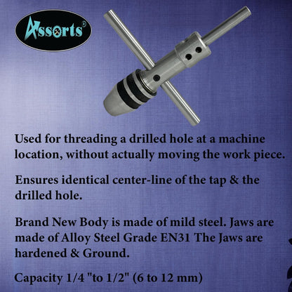 ASSORTS New Pilot Tap Wrench Spindle-Tapping,Thread, Drill Press, Lathe