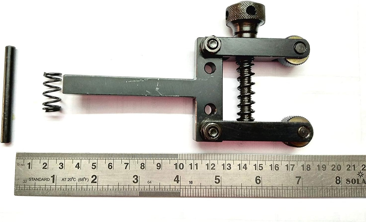 Spring Loaded Clamp Type Knurling Tool 2" Inches Capacity 3/8" Shank for Lathes