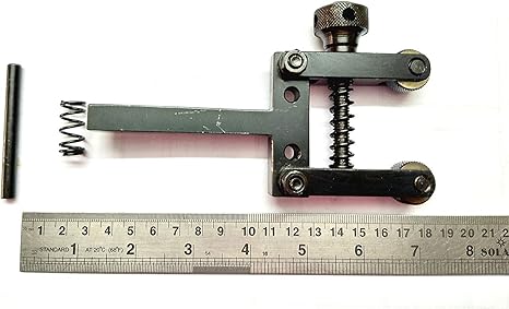 Spring Loaded Clamp Type Knurling Tool 2" Inches Capacity 3/8" Shank for Lathes