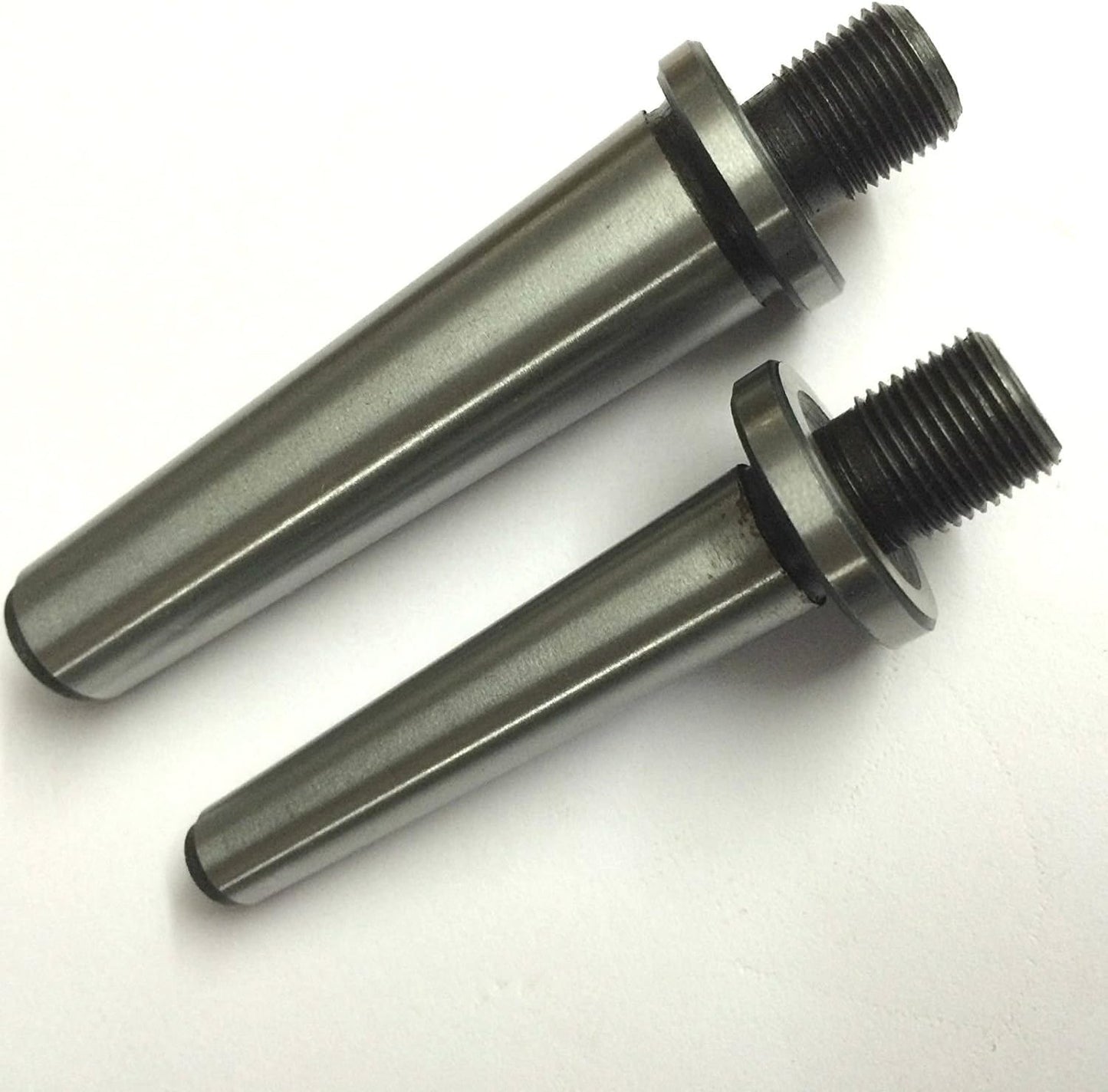 Set of 2 Quality Arbors Mounting Shanks MT1 & MT2 with M12 x1 Mounting Thread
