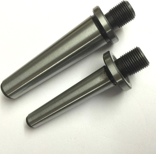 Set of 2 Quality Arbors Mounting Shanks MT1 & MT2 with M12 x1 Mounting Thread