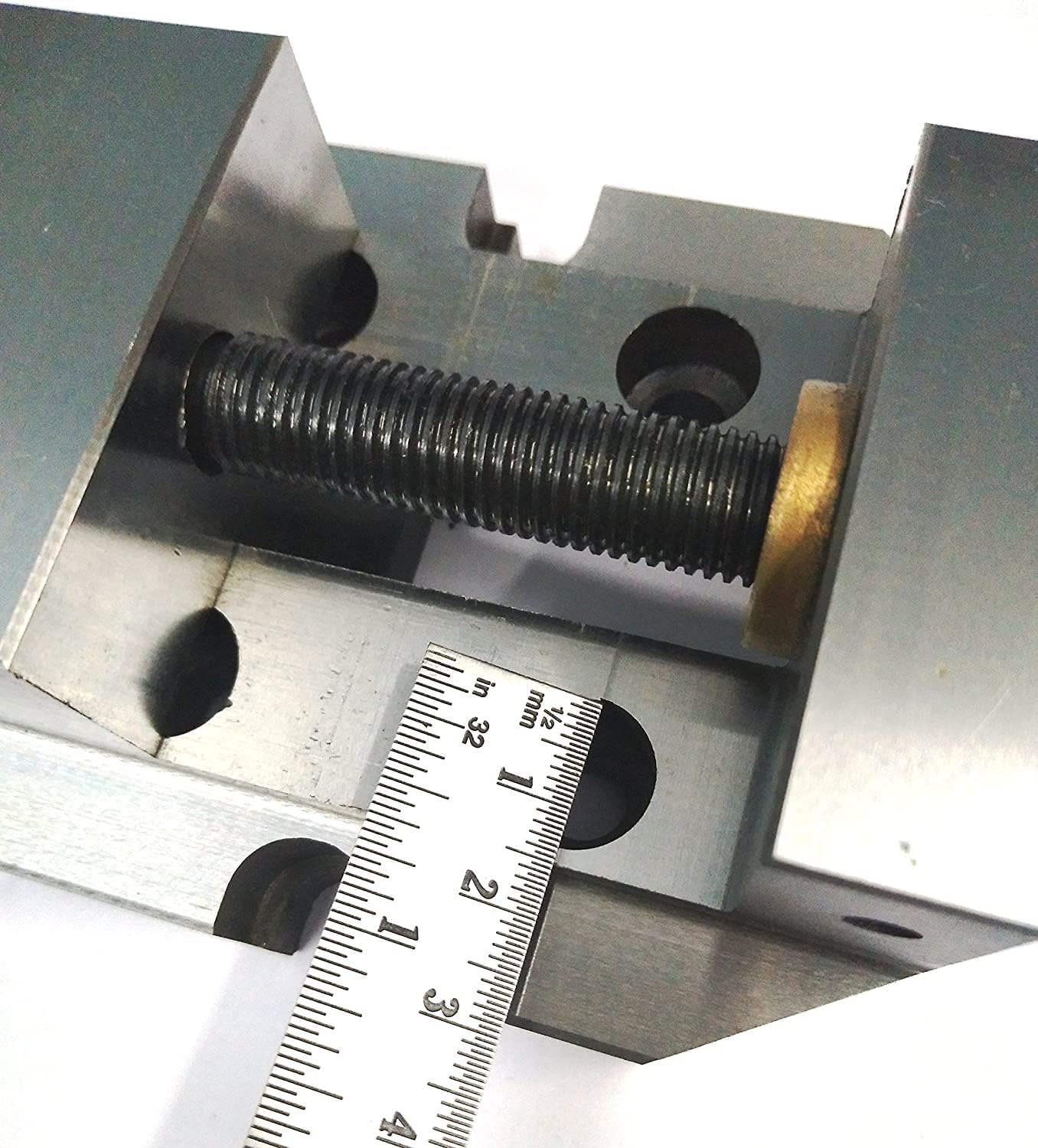 60 mm (2-3/8" Inches) Jaw Width Grinding Steel Vice -Hardened & Ground Finish