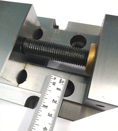 60 mm (2-3/8" Inches) Jaw Width Grinding Steel Vice -Hardened & Ground Finish
