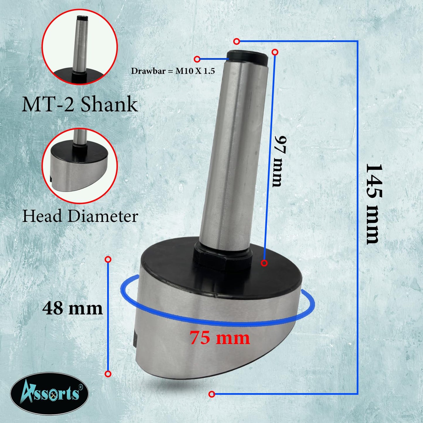 3" Inch II 75 mm Head Diameter Fly Cutter For Milling & Lathe Machine with HSS Tool Bit