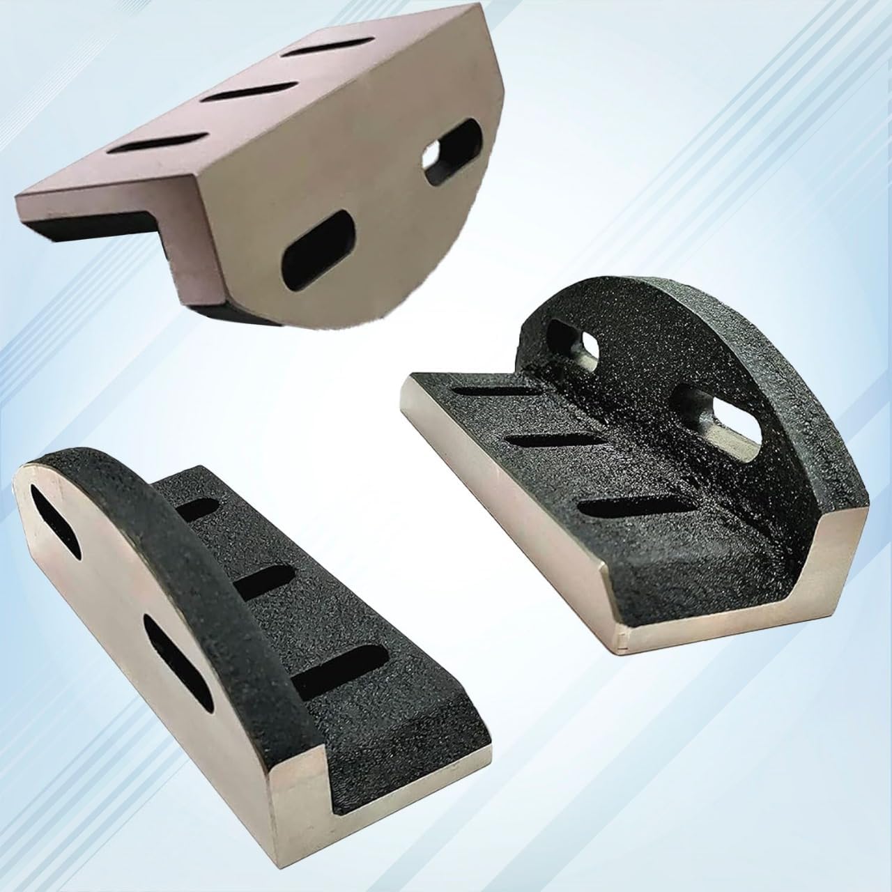 Caste Iron Slotted Slim Angle Plate 150mm x 58mm x 58 mm - Suitable for Lathes Including Myford & ML7 series