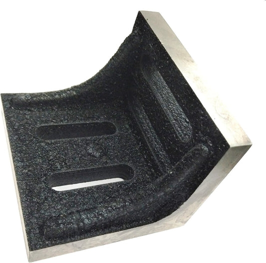Assorts SLOTTED WEBBED ANGLE PLATE- STRESS RELIEVED GRAIN CASTE IRON ANGLE PLATE (BIG # 3" x 3-1/2" x 2-1/2"INCH/ 75 x 88 x 63 MM)