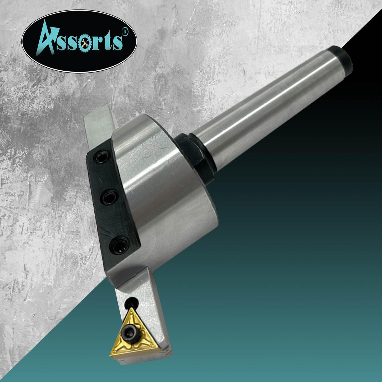 2" Inch II 50 mm Head Diameter Fly Cutter for milling & Lathe Machine with Replaceable Carbide Insert bit HSS Tool