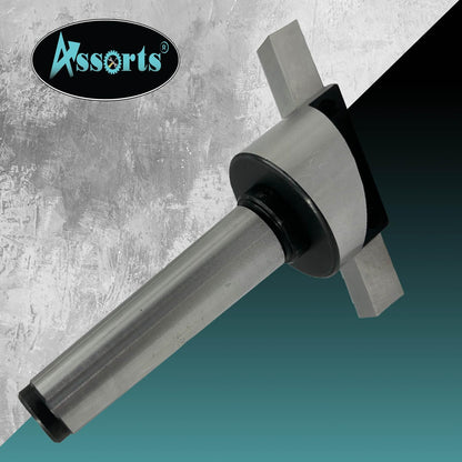 2" Inch (50 mm) Head Diameter Fly Cutter for Milling & Lathe Machine with HSS Tool Bit, 3MT Shank (M12 x 1.75 mm)