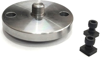 Assorts 65 mm- 3 Jaws Self Centering Chuck with Back Plate & T-nuts for Milling
