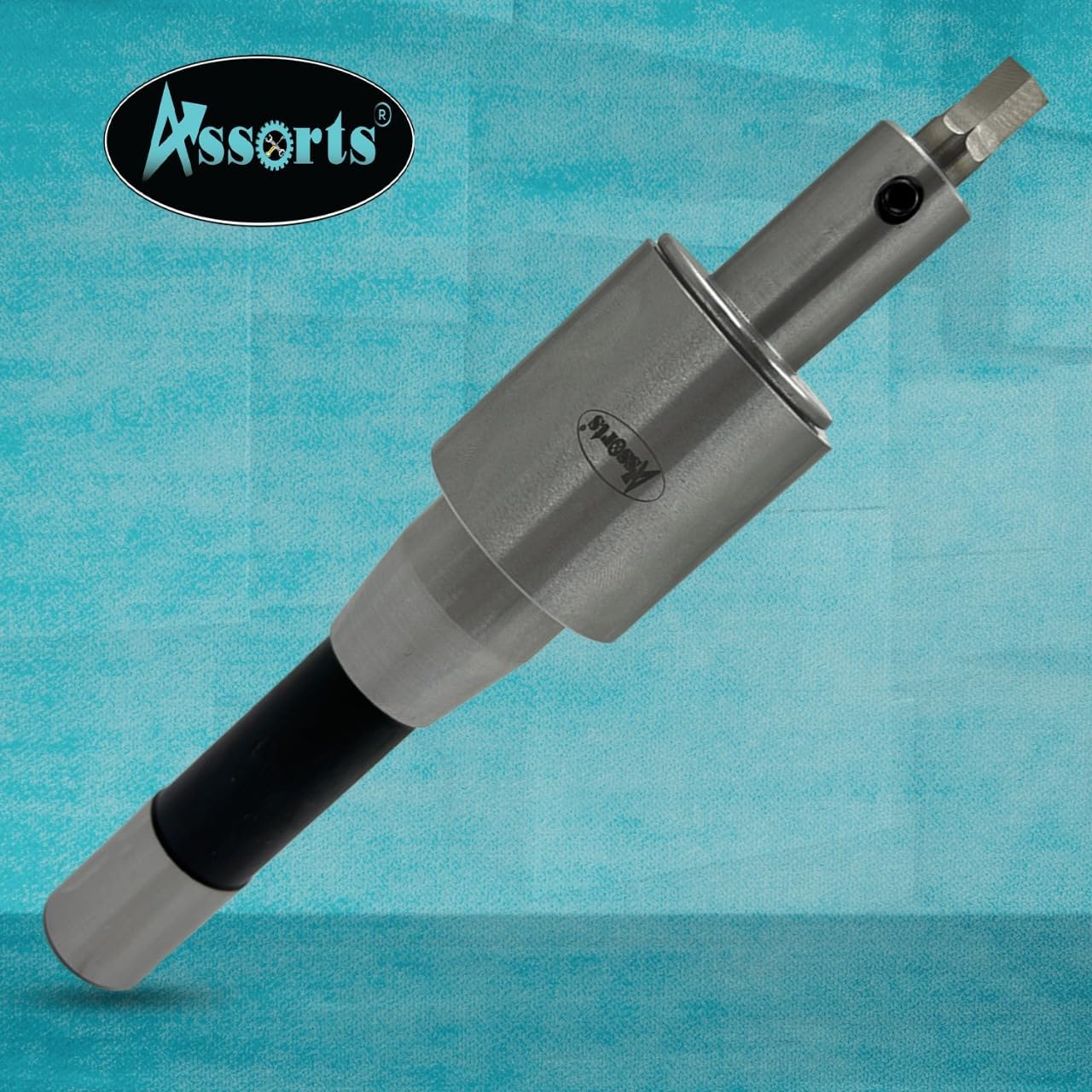 Assorts Newly Developed Rotary Broach (Metric) – R8 Shank (7/16” UNF Drawbar Thread) + 7 PCS H.S.S. Hex Punch Set (3–12 mm)