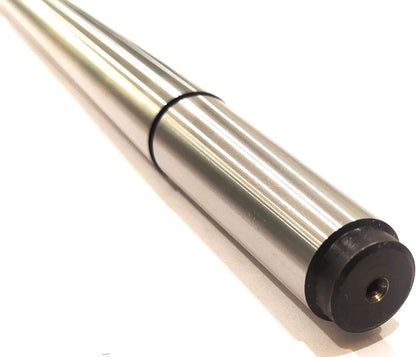 PRECISION STEEL LATHE ALIGNMENT TEST BAR MANDREL-HELPS LINING-UP HEADSTOCK & TAILSTOCK TO ELIMINATE ANY TAPER TURNING ON LONG LENGTH WORK-PIECE (DOUBLE END MT2 & MT3 (OAL 450 MM))