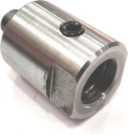 Lathe Spindle Adapter Connects 3/4" x 16 TPI Machine Spindle to M12 x 1 Threaded Chucks (ADAPTOR WITH 50 MM 4 JAW INDEPENDENT CHUCK)