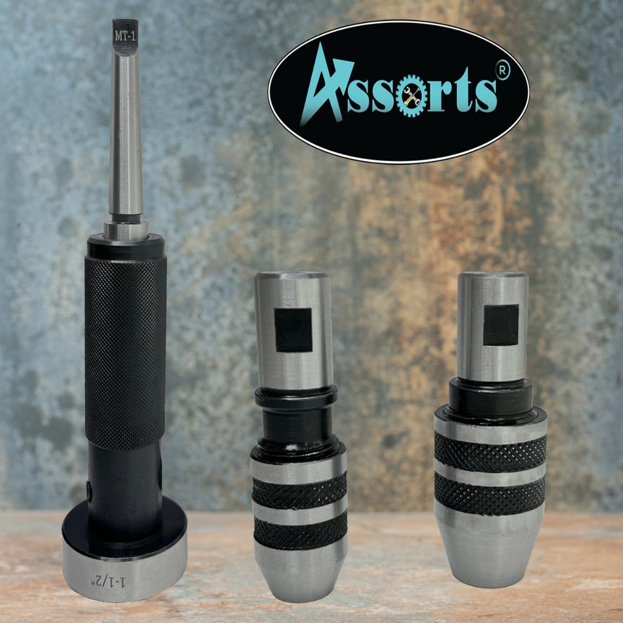 Threading & Tapping attachment-lathe tailstock die holder set (MT1)