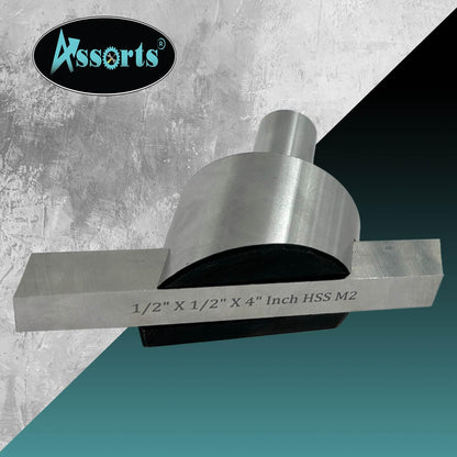 2" Inch (50 mm) Head Diameter Fly Cutter for Milling & Lathe Machine with HSS Tool Bit, Straight Shank 3/4" Inch