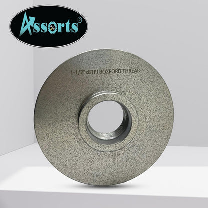 Lathe Chuck 125 mm Backplate in 1-1/2"x 8 TPI Boxford thread- Make Recess u need