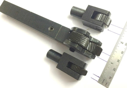 TOOL STEEL INTER-CHANGEABLE HEADS DIAMOND & LINEAR KNURLING TOOL- LATHE ENGINEERING TOOLS (PITCH 1.5 MM)