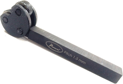 KNURLING TOOL PIVOT HEAD DIAMOND METRIC PITCHES PATTERN 1/2" SQ. SHANK-LATHE ENGINEERING MACHINE TOOLS (SET OF BOTH)