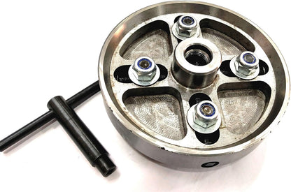 4-Jaws x 6" Inches Wood Lathe Chuck Threaded 3/4-16 with Independently Adjustable/Reversible Jaws (Not Chinese Made)