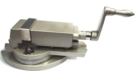 3-Inch (75 mm) Cast Iron Swivel Milling Vise with Precision Hardened Alloy Steel Jaws – Ideal for Machine Work