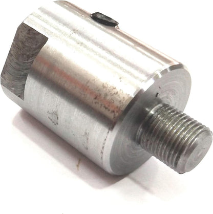 Lathe Spindle Adapter Connects 3/4" x 16 TPI Machine Spindle to M12 x 1 Threaded Chucks (ADAPTOR WITH 50 MM 4 JAW INDEPENDENT CHUCK)