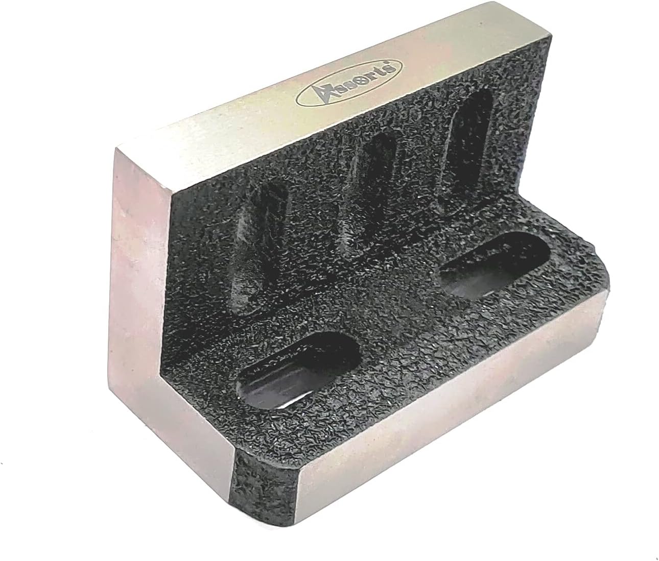 Caste Iron Slotted Small Angle Plate 100 x 50 x 58 mm -Stress Relieved