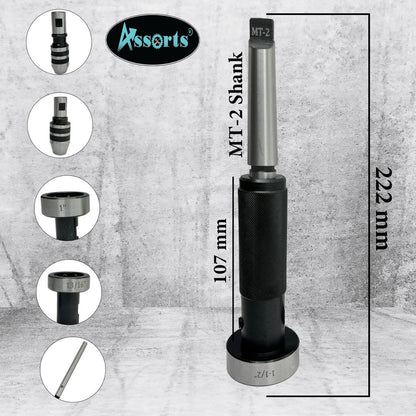 Threading & Tapping attachment-lathe tailstock die holder set (MT2)