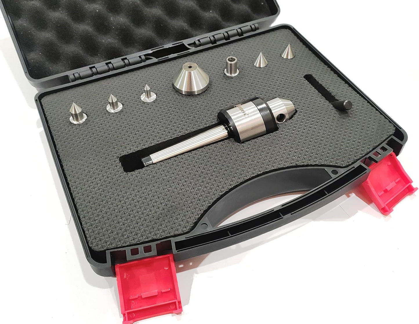 Assorts Precision Multi-Point Live Revolving Center with Less Than 10-Micron Runout for Conventional Lathe Machines (3MT)