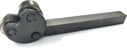 NEW KNURLING TOOL PIVOT HEAD DIAMOND MEDIUM PITCH PATTERN 1/2" SQ. SHANK-LATHE ENGINEERING MACHINE TOOLS