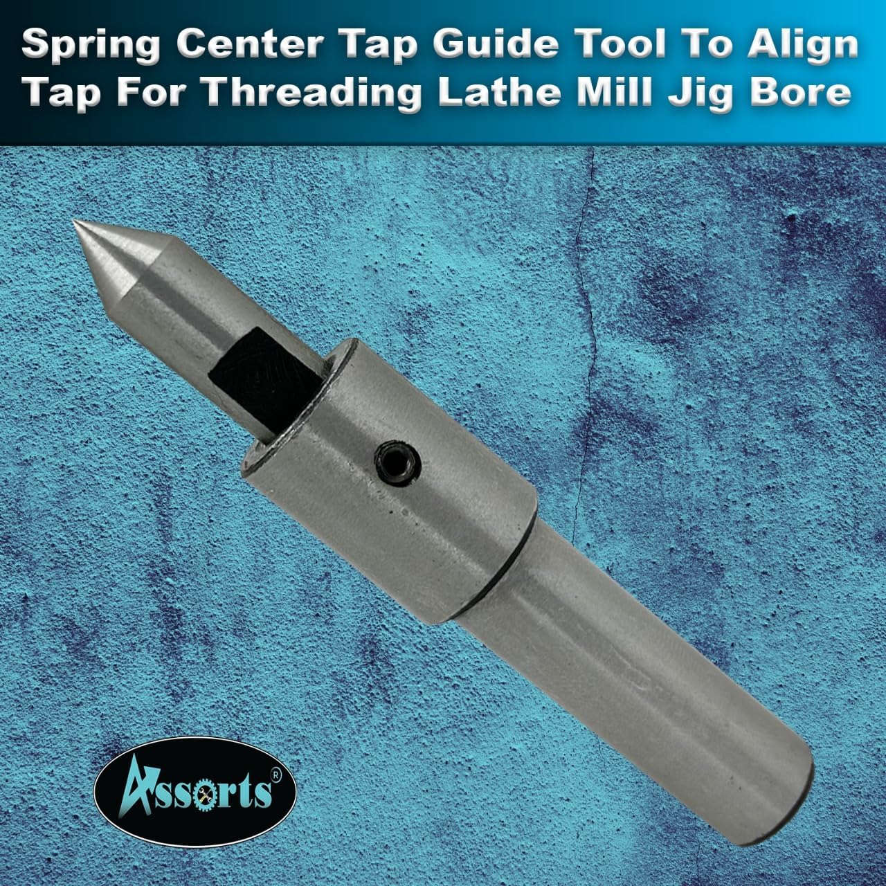 Assorts Spring Center Tap Guide Tool To Align Tap For Threading Lathe Mill Jig Bore