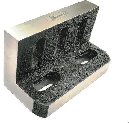 Caste Iron Slotted Small Angle Plate 100 x 50 x 58 mm -Stress Relieved
