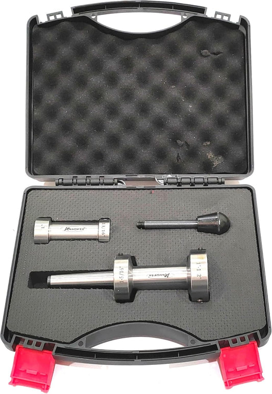 New design rigid and more precise- lathe tailstock die holder-Imperial sizes (MT3)