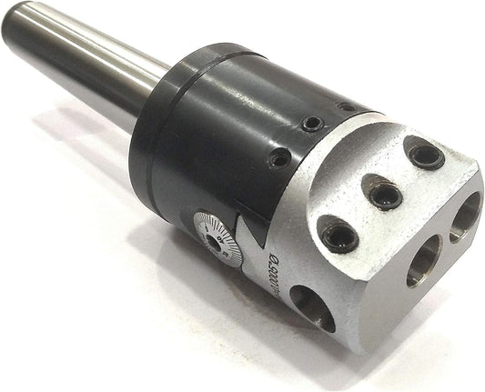 Boring Head 2" Imperial for Milling Machine 1 Div=0.0005" (2" HEAD DIA- 3MT (M12 *1.75 DRAWBAR))