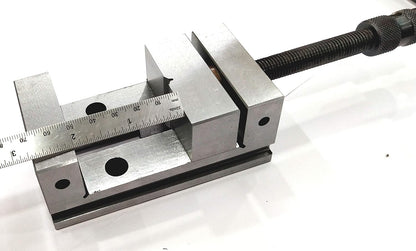 Jaw Width 60 Mm Grinding Steel Toolmaker Vise Vice -hardened & Ground Finish-fits Vertical Slide