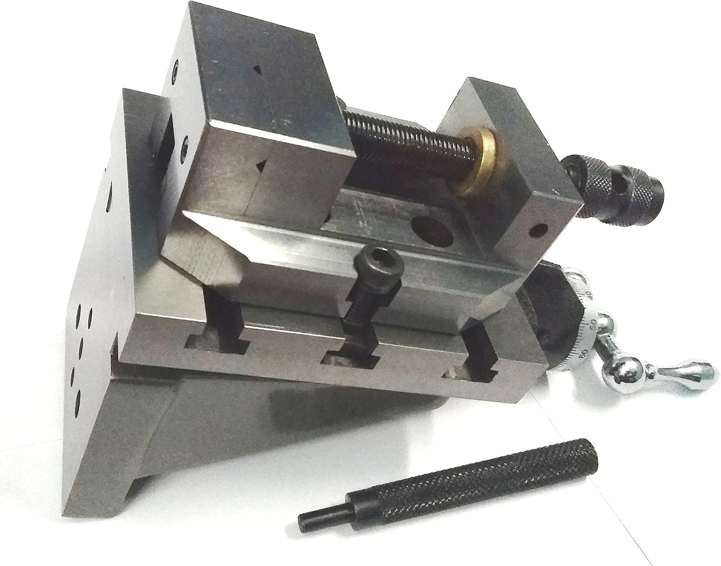 Assorts Lathe Milling Vertical Slide & 60 mm Steel Grinding Vice-Vise-Engineering Tools