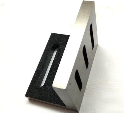 Caste Iron Slotted Angle Plate 110 x 89 x 75 mm -Stress Relieved