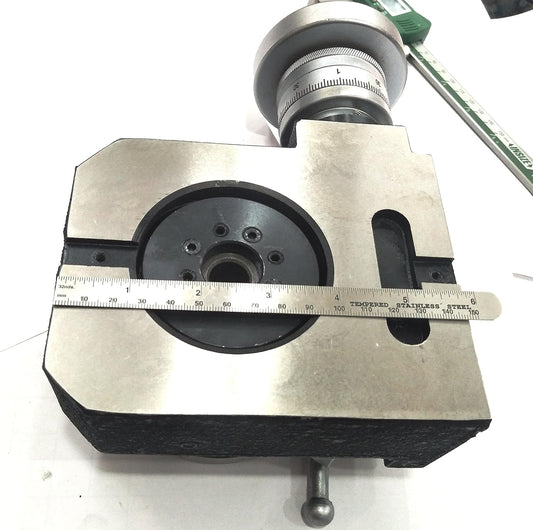 HV4 (110 MM DIAMETER) HORIZONTAL VERTICAL ROTARY TABLE FOR MILLING MACHINE